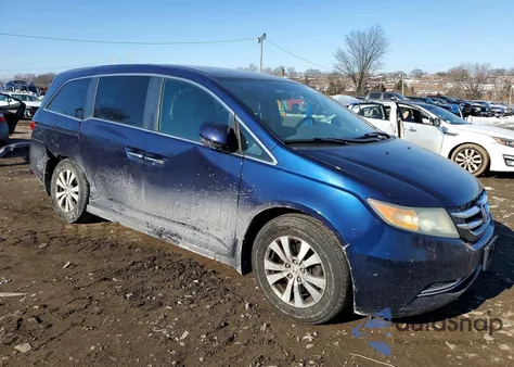 2016 Honda Odyssey Se from USA, damaged, VIN 5FNRL5H33GB044743